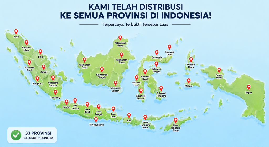 Peta distribusi